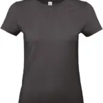 #E190 Ladies' T-shirt, used black — productfoto 45