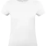 #E190 Ladies' T-shirt, white — productfoto 46