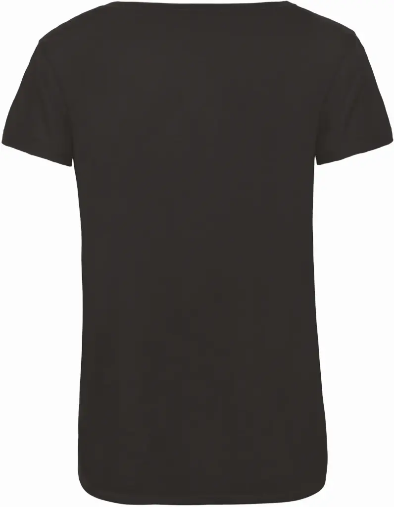 PS_CGTW056-B_BLACK - Hidalgo TriBlend T-shirt / Woman, black — productfoto 3