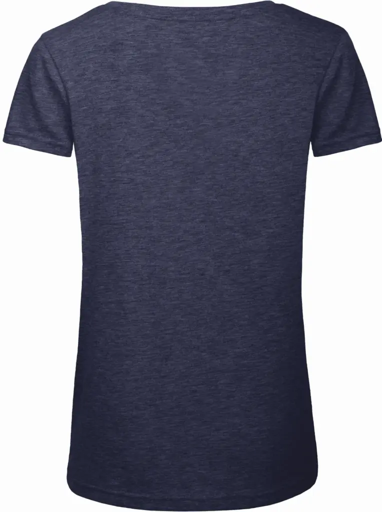PS_CGTW056-B_HEATHERNAVY - Hidalgo TriBlend T-shirt / Woman, heather navy — productfoto 11