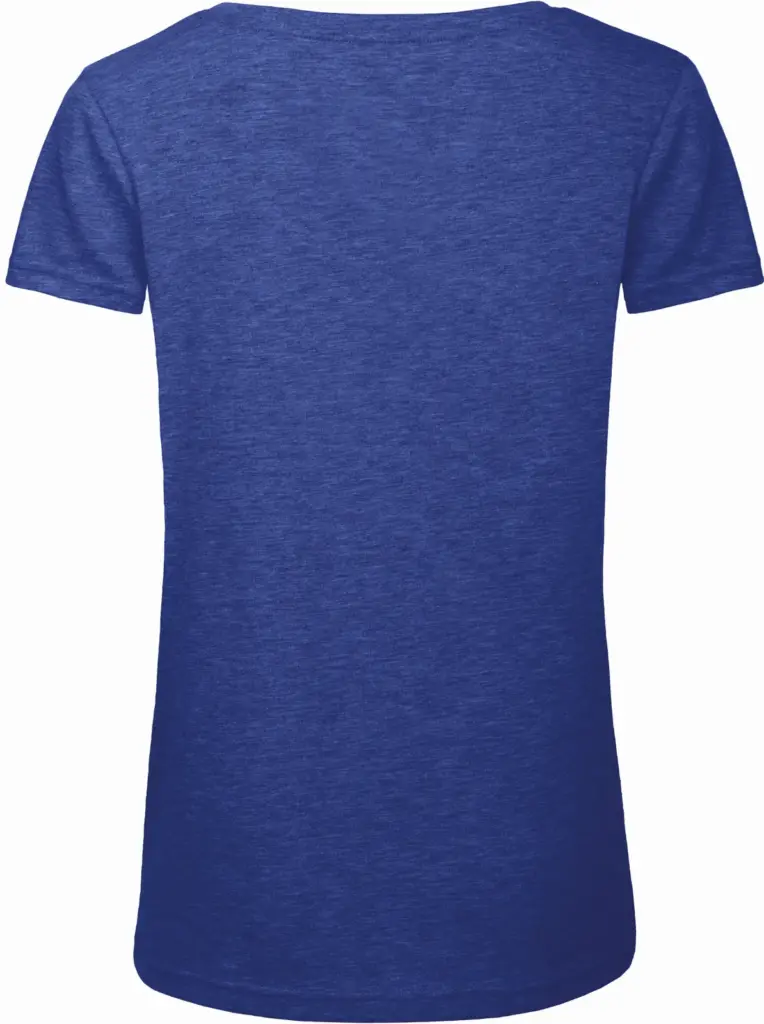 PS_CGTW056-B_HEATHERROYALBLUE - Hidalgo TriBlend T-shirt / Woman, heather royal blue — productfoto 15