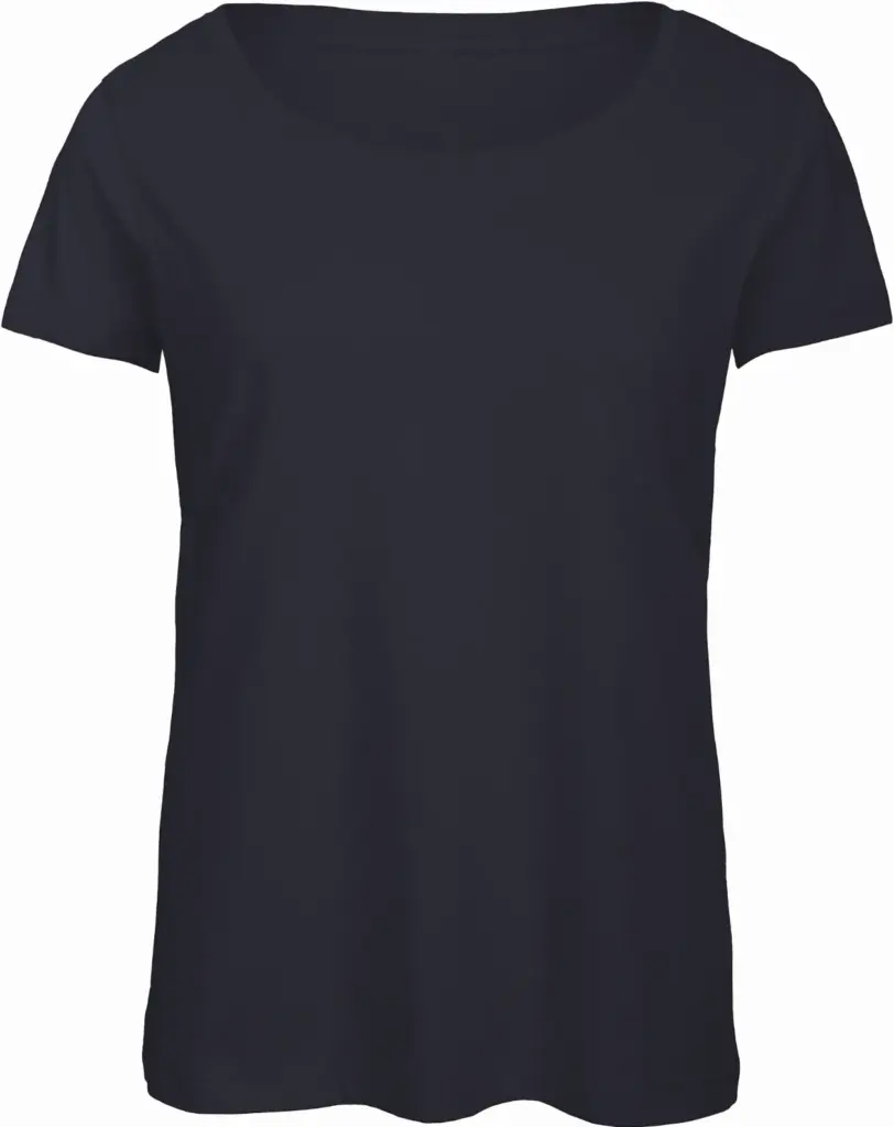 PS_CGTW056_NAVY - Hidalgo TriBlend T-shirt / Woman, navy — productfoto 16