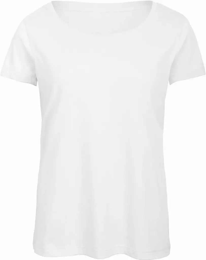 PS_CGTW056_WHITE - Hidalgo TriBlend T-shirt / Woman, white — productfoto 20