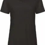 TriBlend V-neck TEE / Woman, black — productfoto 3
