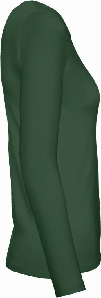 PS_CGTW06T-S_BOTTLEGREEN - Hidalgo #E150 Ladies' T-shirt long sleeves, bottle green — productfoto 7
