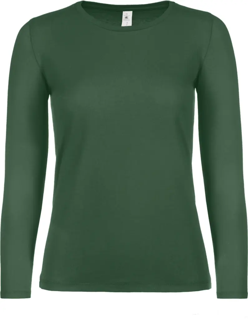 Custom Ladies Long Sleeve T-Shirt CGTW06T Cotton XS-3XL — product photo 8