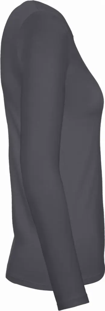 PS_CGTW06T-S_DARKGREY - Hidalgo #E150 Ladies' T-shirt long sleeves, dark grey — productfoto 8