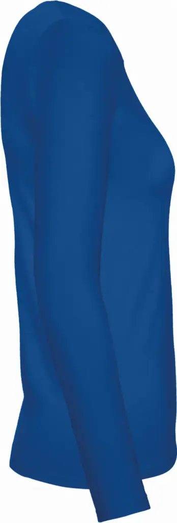 PS_CGTW06T-S_ROYALBLUE - Hidalgo #E150 Ladies' T-shirt long sleeves, royal blue — productfoto 13