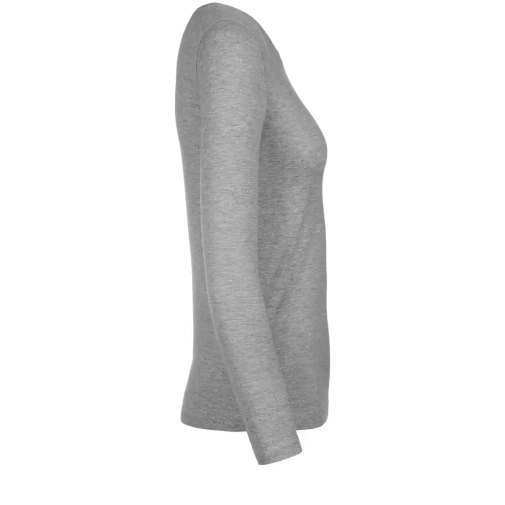 PS_CGTW06T-S_SPORTGREY - Hidalgo #E150 Ladies' T-shirt long sleeves, sport grey — productfoto 14