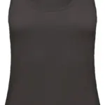 Ladies' organic tank top Inspire, black — productfoto 2