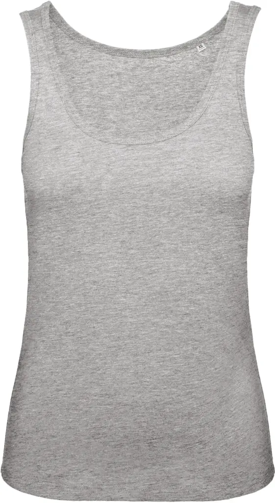 Ladies' organic tank top Inspire, sport grey — productfoto 4