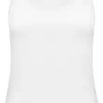 Ladies' organic tank top Inspire, white — productfoto 5