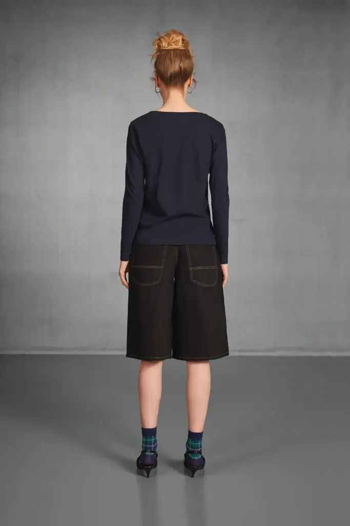 #E190 Ladies' T-shirt long sleeve — productfoto 4