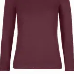 Custom Women's Long Sleeve E190 Slim Fit Cotton XS-3XL — product photo 7