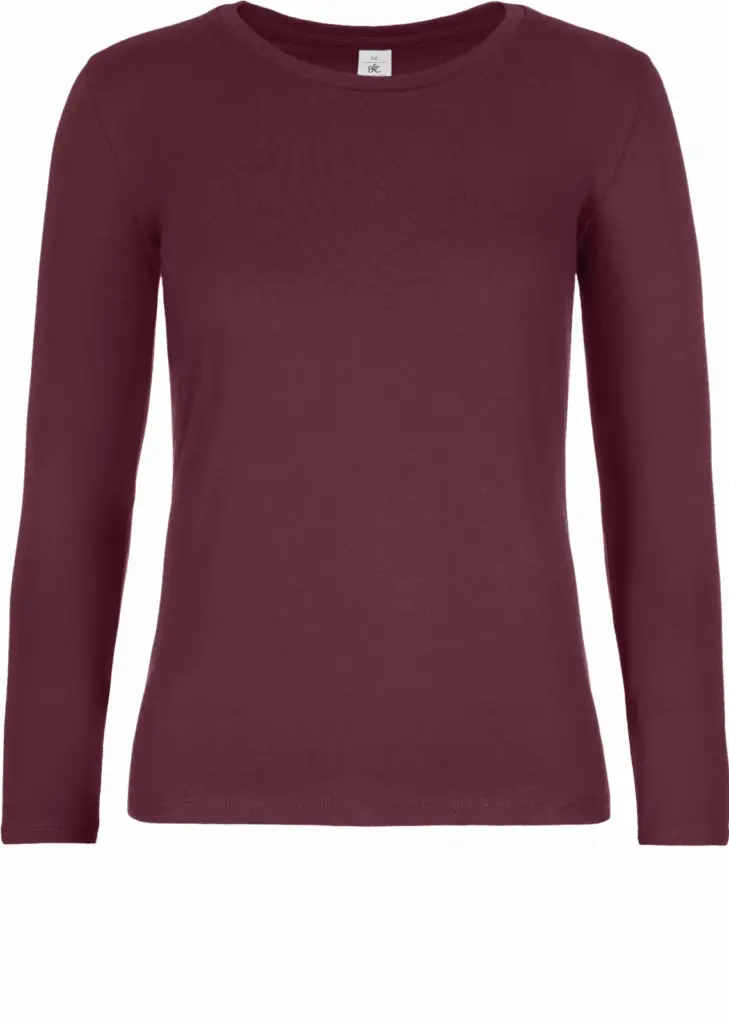 Custom Women's Long Sleeve E190 Slim Fit Cotton XS-3XL — product photo 7