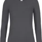 Custom Women's Long Sleeve E190 Slim Fit Cotton XS-3XL — product photo 8