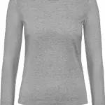 Custom Women's Long Sleeve E190 Slim Fit Cotton XS-3XL — product photo 12