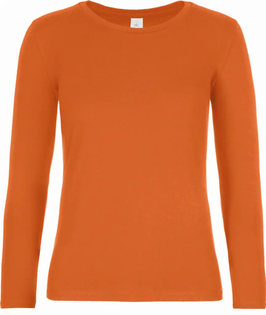 Custom Women's Long Sleeve E190 Slim Fit Cotton XS-3XL — product photo 13