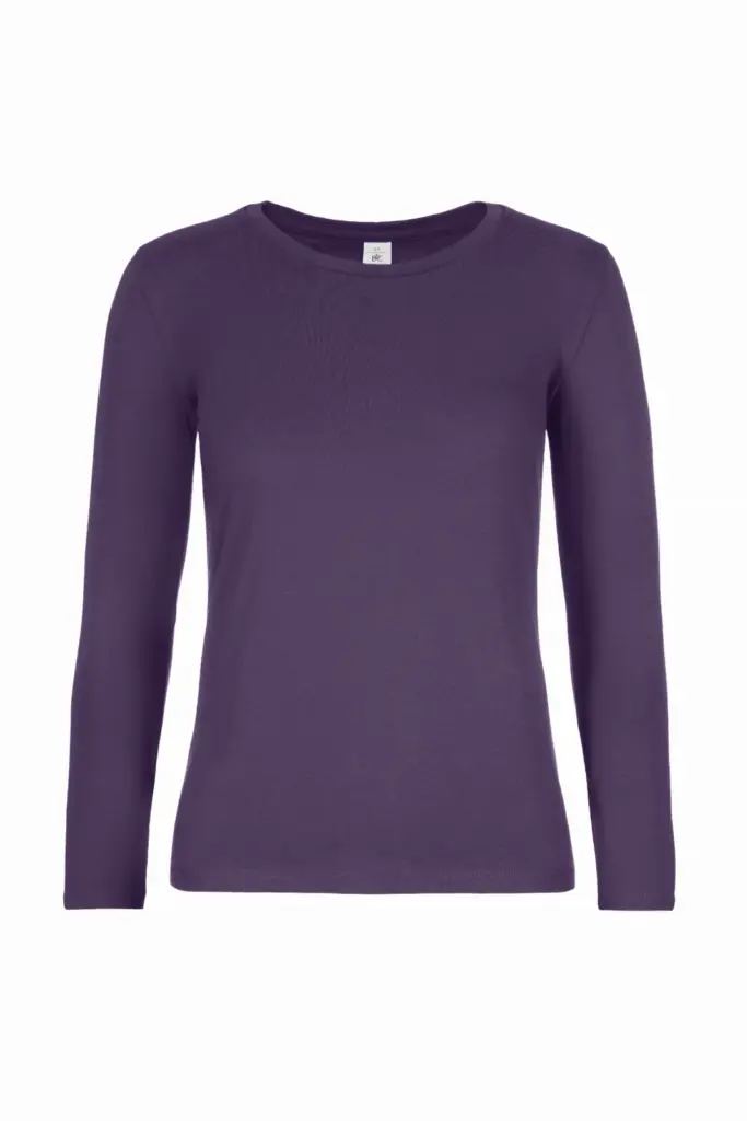Custom Women's Long Sleeve E190 Slim Fit Cotton XS-3XL — product photo 14