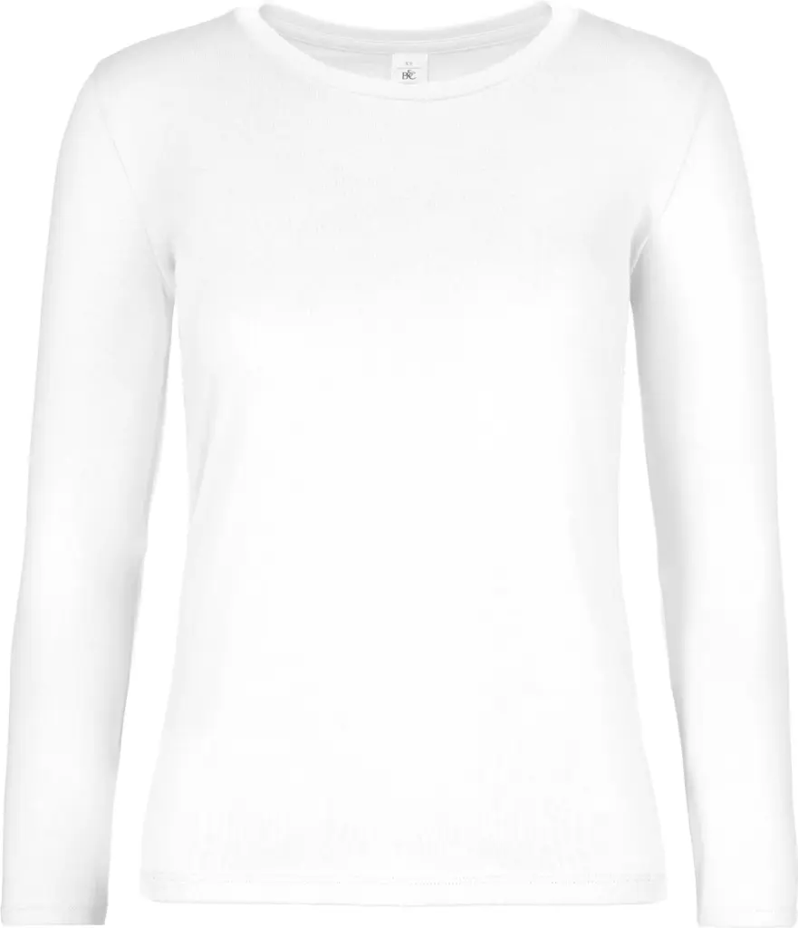 Custom Women's Long Sleeve E190 Slim Fit Cotton XS-3XL — product photo 15