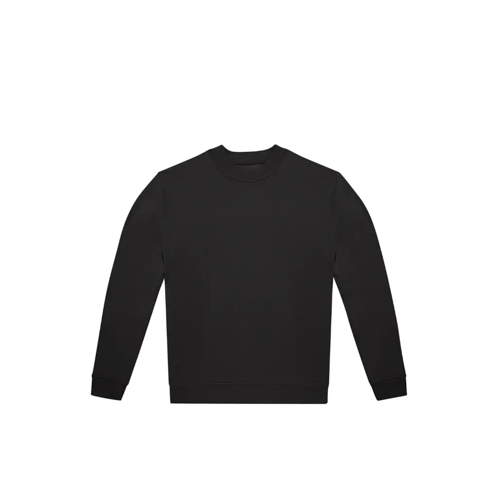 Uniseks sweater met ronde hals ID.332, black — productfoto 3