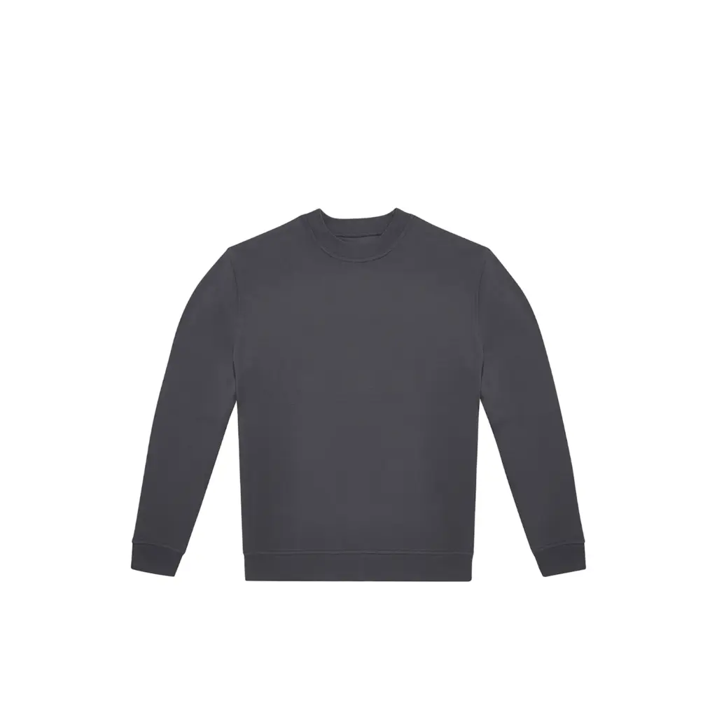 Uniseks sweater met ronde hals ID.332, dark grey — productfoto 6