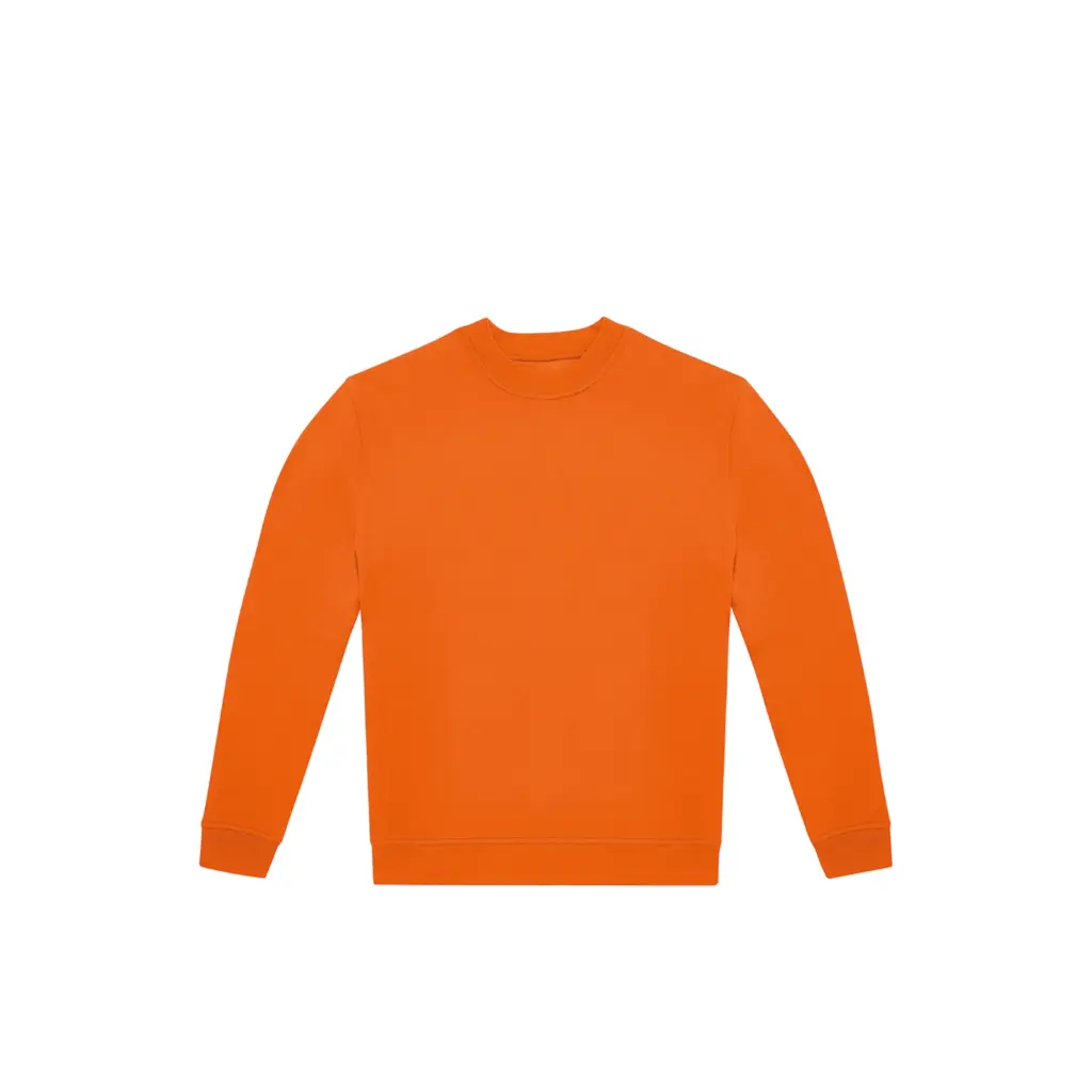 Uniseks sweater met ronde hals ID.332, orange — productfoto 9