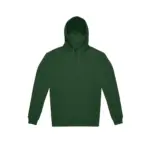 Uniseks hoodie ID. 333, bottle green — productfoto 4