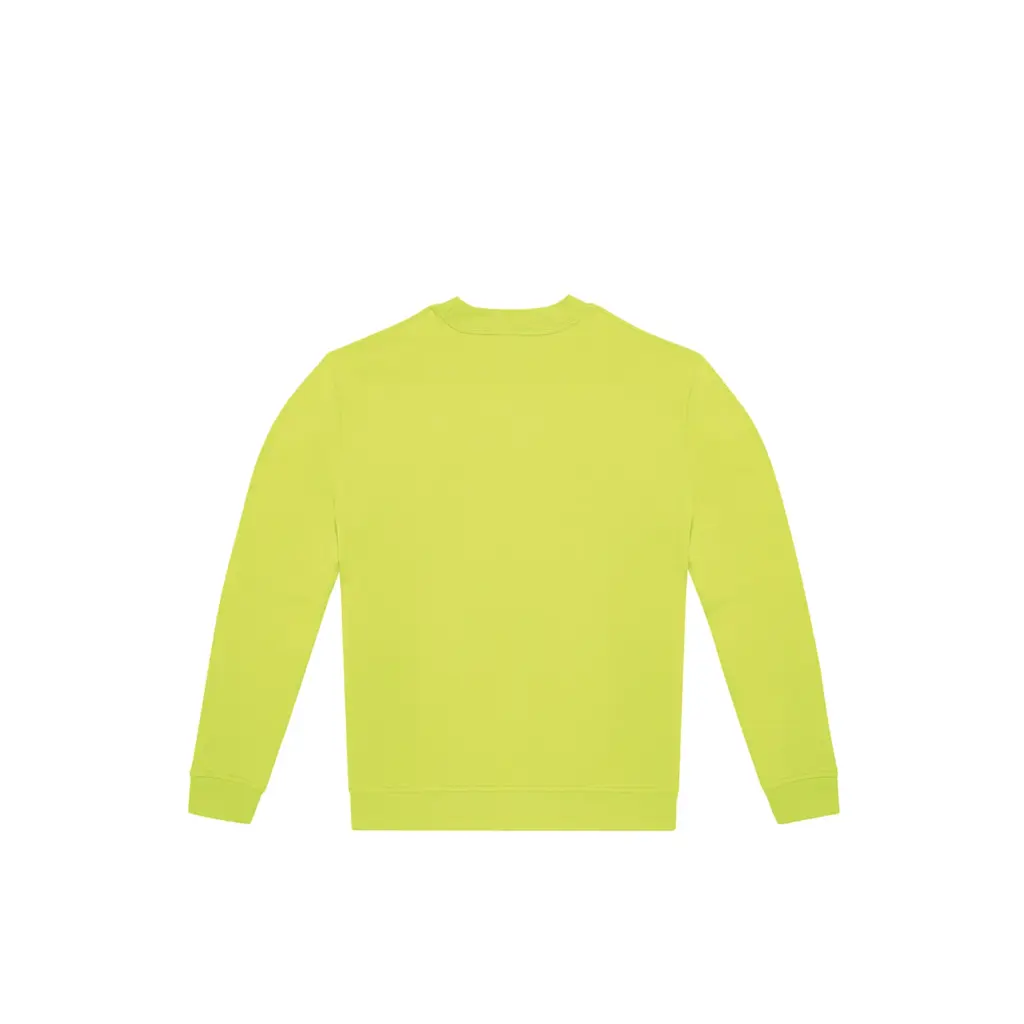 Sweater met ronde hals ID.222, acid lime — productfoto 3