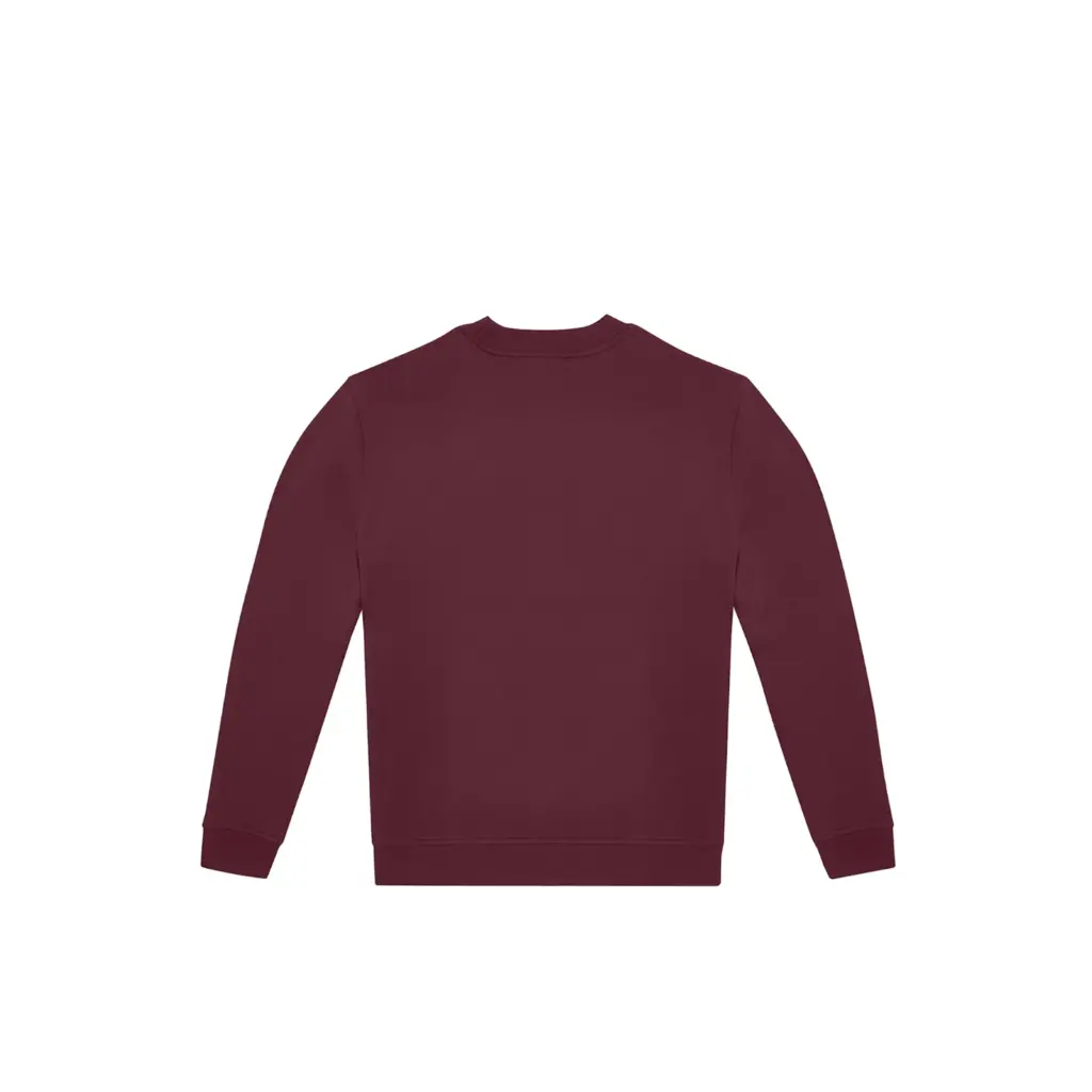 Sweater met ronde hals ID.222, burgundy — productfoto 7
