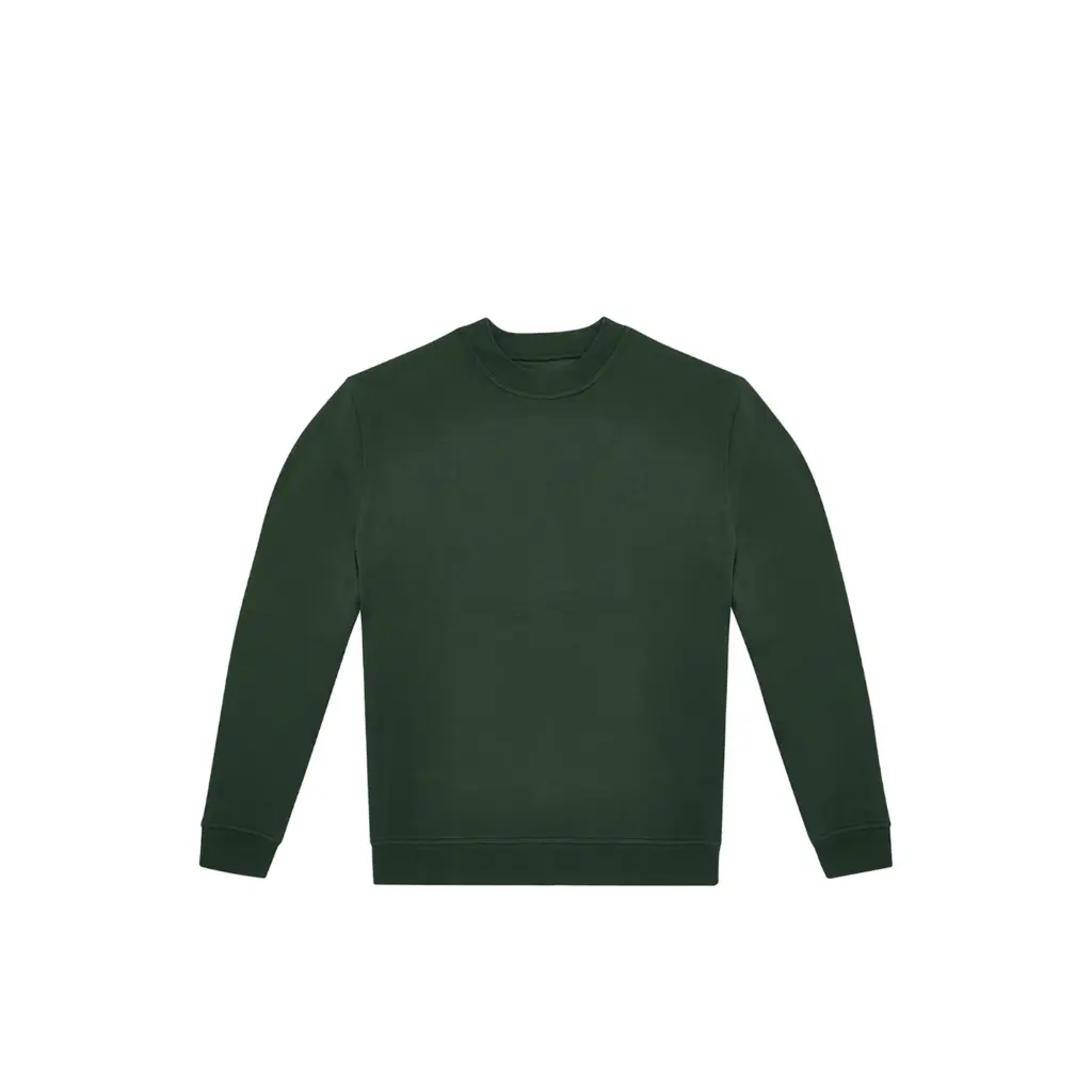 Sweater met ronde hals ID.222, forest green — productfoto 10