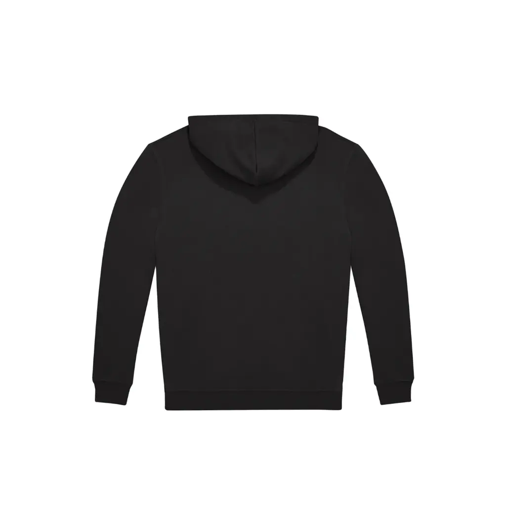 Hoodie met rits ID.224 (50/50), black — productfoto 3
