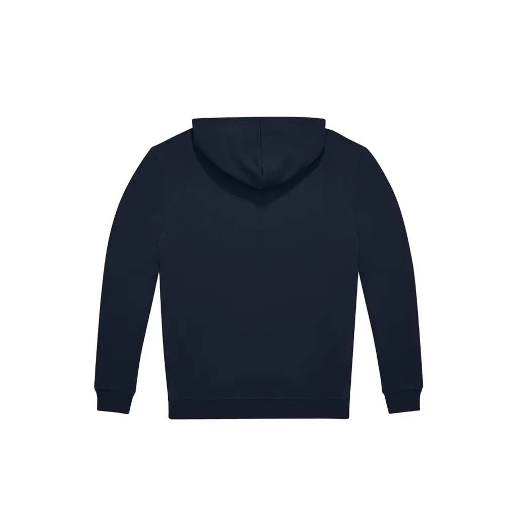 Hoodie met rits ID.224 (50/50), navy — productfoto 7