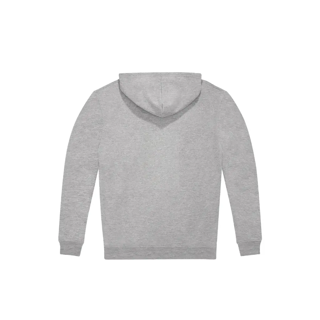 Hoodie met rits ID.224 (50/50), sport grey — productfoto 11