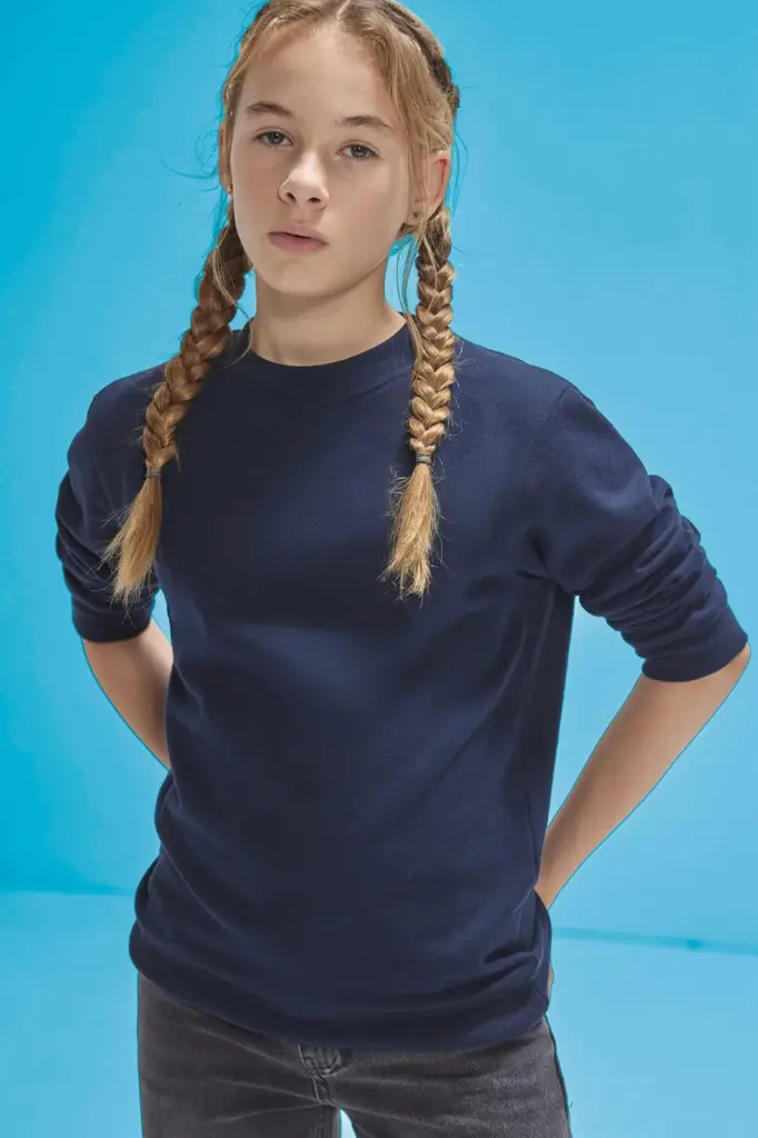 Sweater C ID.332, ronde hals — productfoto 2