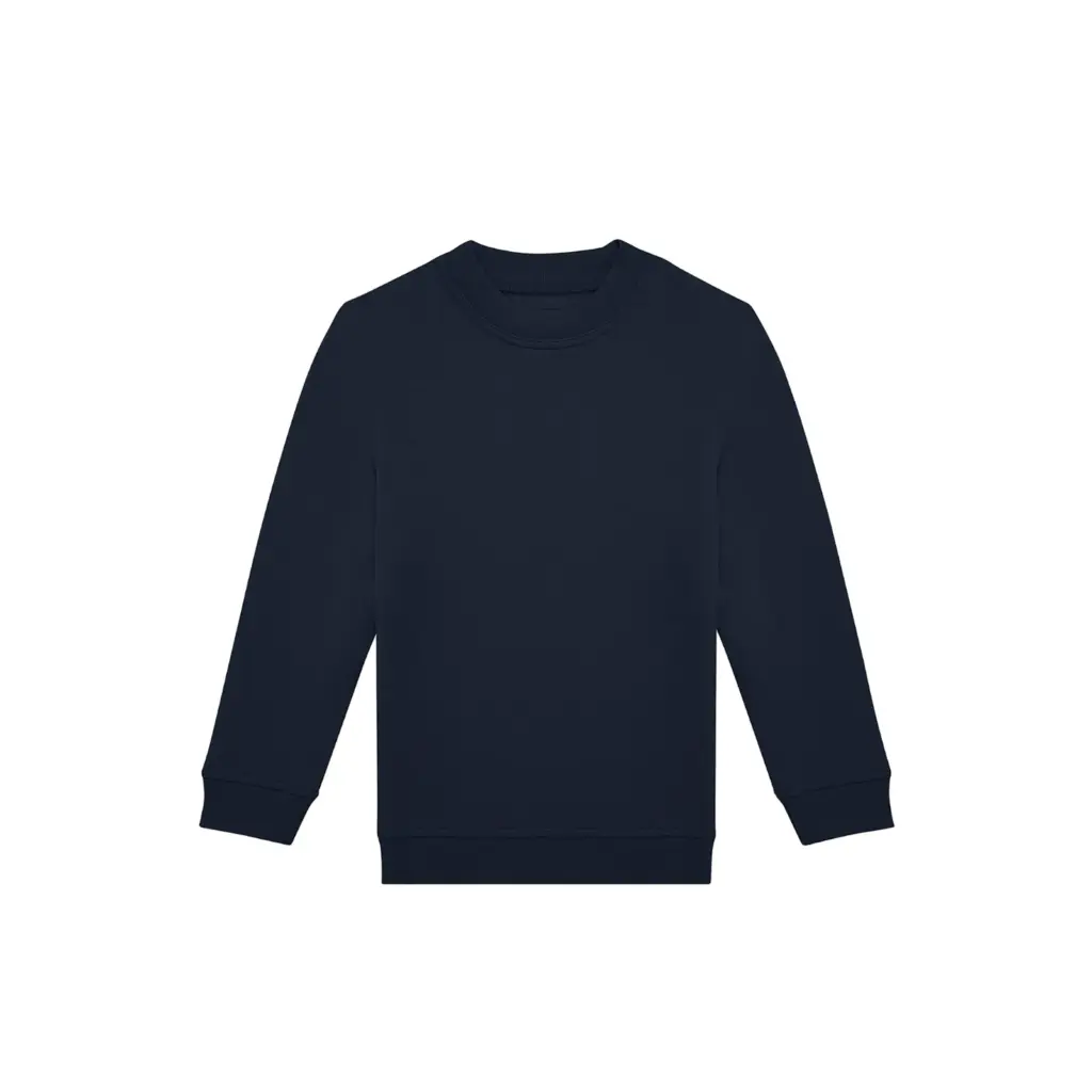 Sweater C ID.332, ronde hals, navy — productfoto 6