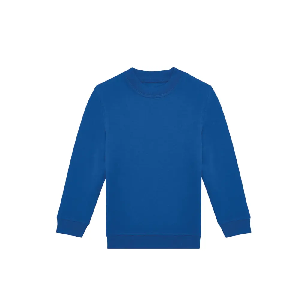 Sweater C ID.332, ronde hals, royal blue — productfoto 8