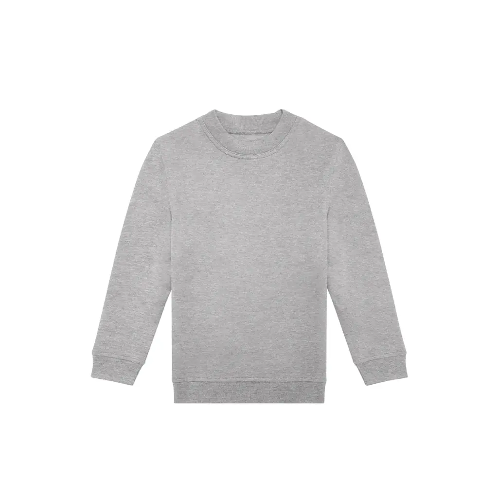 Sweater C ID.332, ronde hals, sport grey — productfoto 9