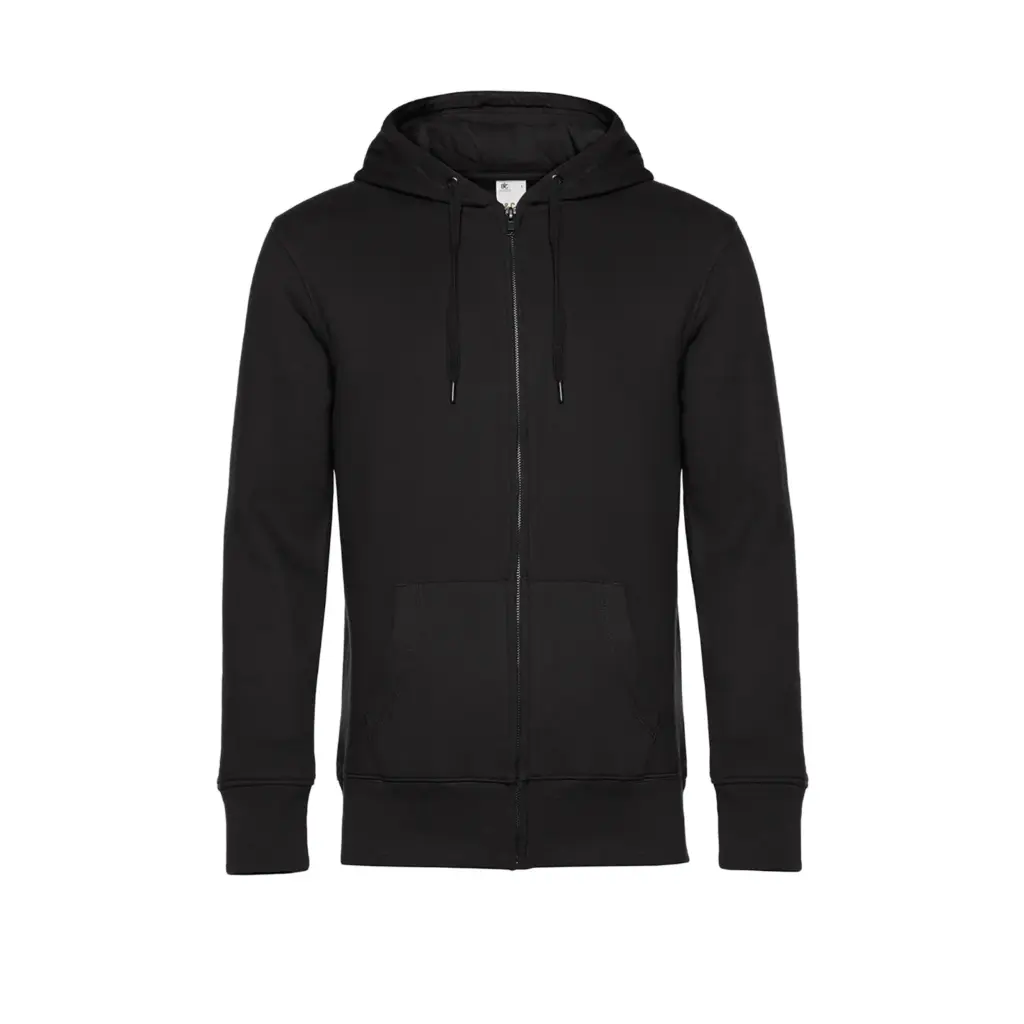 PS_CGWU03K_BLACKPURE - Hidalgo KING Sweatshirt met rits, black pure — productfoto 4