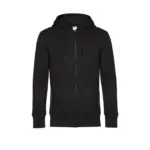 KING Sweatshirt met rits, black pure — productfoto 4