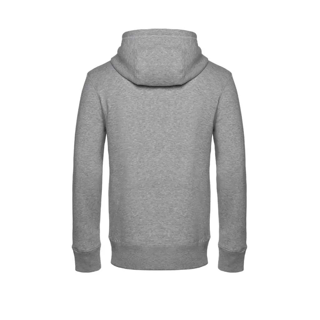 PS_CGWU03K-B_HEATHERGREY - Hidalgo KING Sweatshirt met rits, heather grey — productfoto 5