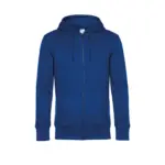 PS_CGWU03K_ROYAL - Hidalgo KING Sweatshirt met rits, royal — productfoto 10