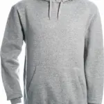 Sweater met capuchon, heather grey — productfoto 8