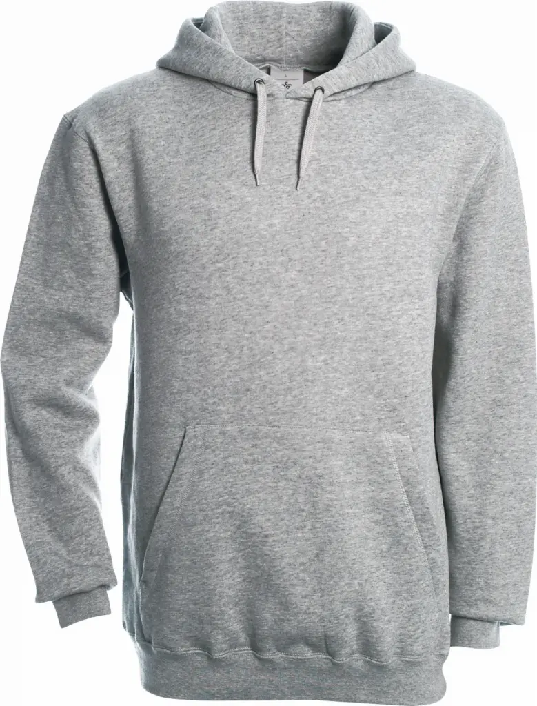 Sweater met capuchon, heather grey — productfoto 8