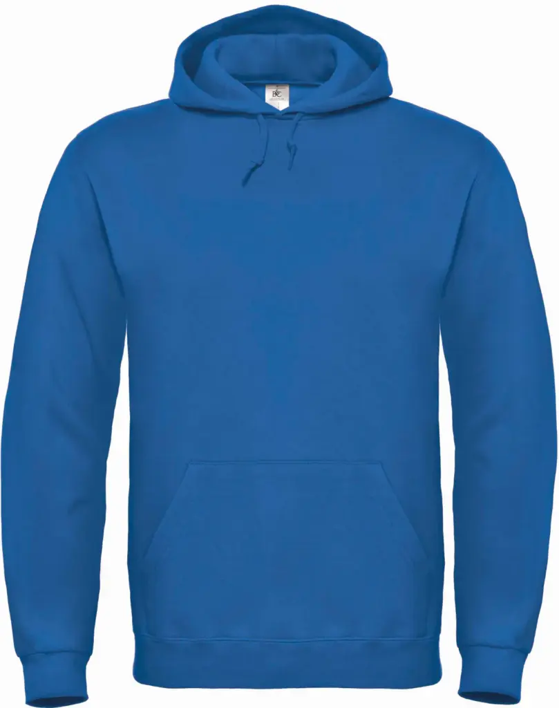Id.003 Sweater met capuchon, royal blue — productfoto 8