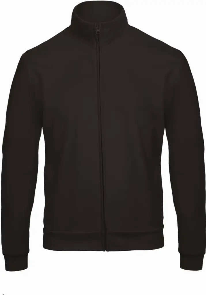 ID.206 Full Zip Sweatvest, black — productfoto 4