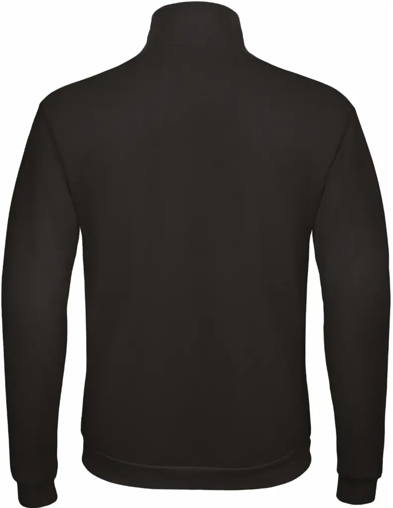 ID.206 Full Zip Sweatvest, black — productfoto 5