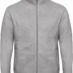 ID.206 Full Zip Sweatvest, heather grey — productfoto 6