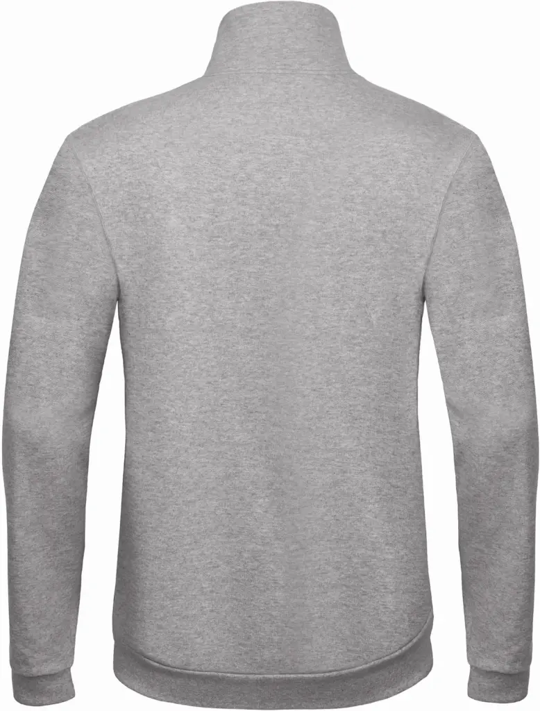 ID.206 Full Zip Sweatvest, heather grey — productfoto 7