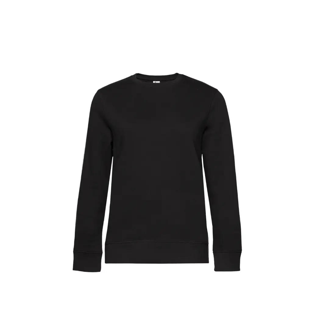QUEEN Sweater met ronde hals, black pure
